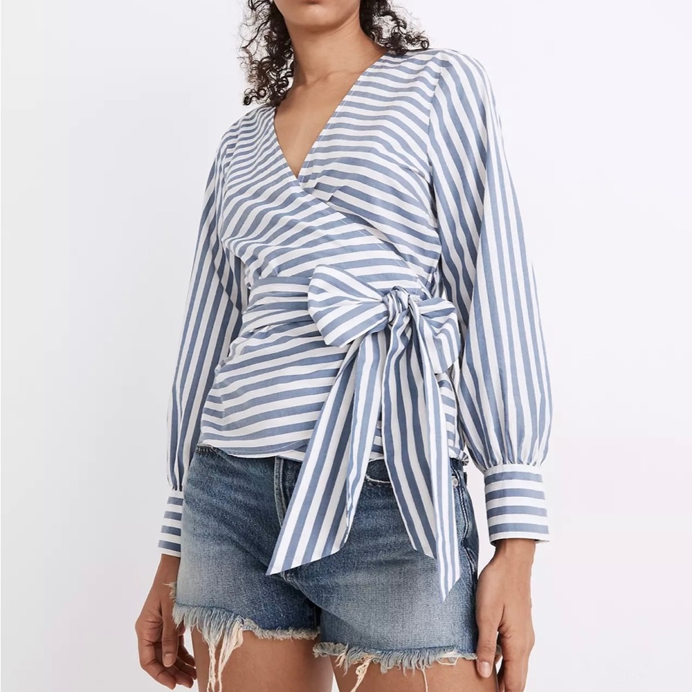 Madewell Wrap Top